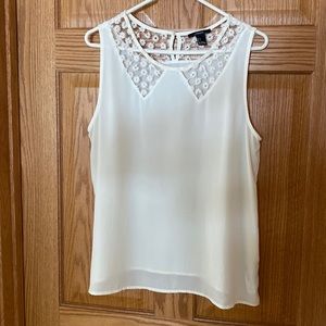 Daisy flower collar shirt